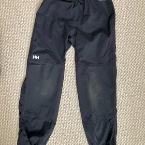 Helly Hansen Kids Black Rain Pants size 9 134